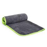 Bade- und Strandtuch aus Polyester und Polyamid 280 g/m2 farbe aschgrau erste Gebrauchsansicht