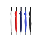 XL-Regenschirm mit Glasfaserstreben und automatischer Öffnung Ø130 farbe rot vierte Detailansicht