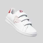 Sportliche Turnschuhe im klassischen Stil mit Gummisohle Roly Direct farbe taupe dritte Gebrauchsansicht
