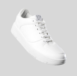 Freizeitschuhe mit Gummisohle und mikroperforierter Zunge Roly Direct farbe weiß erste Gebrauchsansicht