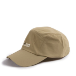 Wasserresistente Mikrofaser-Sportmütze in Einheitsgröße farbe beige Ansicht mit Druckbereich