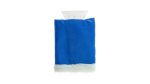 Eiskratzer mit Schutzfäustling aus Polyester farbe blau erste Ansicht