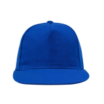 5-Panel-Mütze aus Baumwolle und Polyester mit Klettverschluss dritte Ansicht