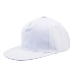 5-Panel-Mütze aus Baumwolle und Polyester mit Klettverschluss