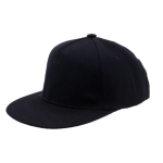 5-Panel-Mütze aus Baumwolle und Polyester mit Klettverschluss
