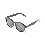 Sonnenbrille mit schwarzen Gläsern und runden UV400-Gläsern farbe schwarz erste Ansicht