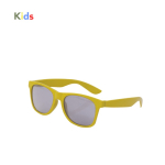 Kindersonnenbrille in verschiedenen Farben mit schwarzen Gläsern