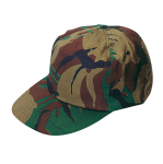 5-Panel-Baumwoll- und Polyestermütze mit Camouflage-Design farbe tarnfarbe