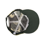 5-Panel-Baumwoll- und Polyestermütze mit Camouflage-Design farbe tarnfarbe fünfte Ansicht