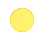 Faltbare Polyester-Frisbee mit passendem Etui farbe gelb erste Ansicht