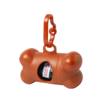 Spender in Knochenform für 15 Pet-Bags farbe orange erste Ansicht