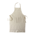 Baumwollschürze mit kleiner Mitteltasche 145 g/m2 farbe khaki erste Ansicht
