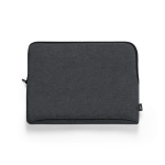 RPET-Computertasche mit vollständig gepolstertem Innenraum farbe schwarz erste Ansicht