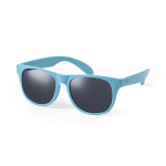 Sonnenbrille aus Weizenrohr mit schwarzen UV400-Gläsern zweite Ansicht