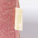 GRS 15'' gepolsterte Computertasche aus recycelter Baumwolle