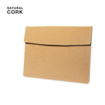 Kork-Laptoptasche mit 14''-gepolsterter Innenseite farbe natürliche farbe erste Ansicht