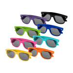 Sonnenbrille im Retro-Stil, ideal für den Einsatz im Freien UV400 farbe schwarz zweite Ansicht in verschiedenen Farben