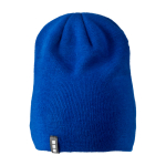 Elevate Life, doppellagige gerippte Stretch-Strickmütze farbe köngisblau zweite Vorderansicht