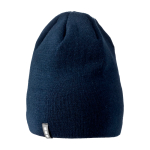 Elevate Life, doppellagige gerippte Stretch-Strickmütze farbe marineblau zweite Vorderansicht
