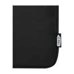 Laptop-Hülle aus recyceltem Polyester mit Innenfutter 15, 6” farbe schwarz Detailansicht 1