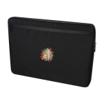 Laptop-Hülle aus recyceltem Polyester mit Innenfutter 15, 6” farbe schwarz