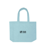 Strandtasche mit weicher Oberfläche und großem Fach Ansicht mit Druckbereich