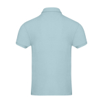 Unisex-Poloshirt aus ultraweichem Frottee 230 g/m2 Elevate NXT farbe pastellblau zweite Rückansicht