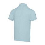 Unisex-Poloshirt aus ultraweichem Frottee 230 g/m2 Elevate NXT farbe pastellblau dritte Rückansicht