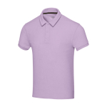 Unisex-Poloshirt aus ultraweichem Frottee 230 g/m2 Elevate NXT farbe lila zweite Vorderansicht