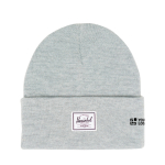 Herschel Elmer™ Acryl-Beanie mit weichem Griff und tiefem Falzsaum Ansicht mit Druckbereich