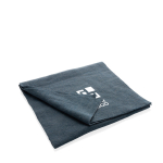 Polylana® Acrylschal mit elegantem und raffiniertem Stil farbe blaugrau Ansicht mit Druckbereich