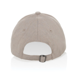 6-Panel-Cap, recycelte Baumwolle mit marmoriertem Stoff 200 g/m2 farbe gebrochen weiß fünfte Ansicht