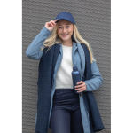 6-Panel-Cap aus recycelter Baumwolle mit Klettverschluss, 190 g/m2 farbe marineblau Lifestyle-Bild