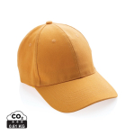 6-Panel-Cap aus recycelter Baumwolle mit AWARE™-Tracer, 280 g/m2 farbe orange