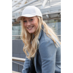 6-Panel-Cap aus recycelter Baumwolle mit AWARE™-Tracer, 280 g/m2 Lifestyle-Bild