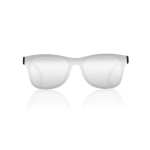 Öko-Sonnenbrille mit Bambusbügeln und verspiegelten UV400-Gläsern farbe braun zweite Ansicht