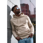 Öko-Sonnenbrille mit Bambusbügeln und verspiegelten UV400-Gläsern farbe braun Lifestyle-Bild
