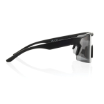 Sport-Sonnenbrille mit polarisierten Gläsern und Öko-UV400-Materialien farbe schwarz dritte Ansicht