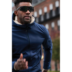 Sport-Sonnenbrille mit polarisierten Gläsern und Öko-UV400-Materialien farbe schwarz Lifestyle-Bild 2
