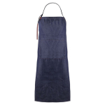 Schürze aus Denim-Baumwolle mit PU-Details, 190 g/m2 farbe jeansblau erste Ansicht