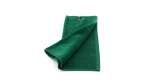 Saugfähiges Baumwollhandtuch mit Karabinerclip 40x50cm farbe dunkelgrün zweite Ansicht