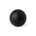 Glänzender PU-Stressball in verschiedenen Farben zur Personalisierung farbe schwarz erste Ansicht
