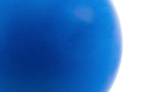 Glänzender PU-Stressball in verschiedenen Farben zur Personalisierung farbe blau vierte Ansicht