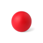 Glänzender PU-Stressball in verschiedenen Farben zur Personalisierung farbe rot erste Ansicht