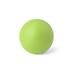 Glänzender PU-Stressball in verschiedenen Farben zur Personalisierung farbe hellgrün erste Ansicht
