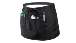 Hüftschürze aus Polyester mit mehreren Taschen farbe schwarz vierte Ansicht