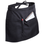 Hüftschürze aus Polyester mit mehreren Taschen farbe schwarz erste Ansicht