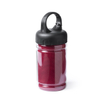 Sporthandtuch aus kühlendem Material mit UV50-Schutz, 90 x 30 cm farbe rot zweite Ansicht