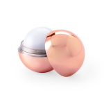 Lippenbalsam in Kugelform in leuchtenden Farben mit LSF 15 farbe rosa erste Ansicht