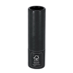 Lippenbalsam LSF 15 in FSC-Recyclingkarton farbe schwarz erste Ansicht